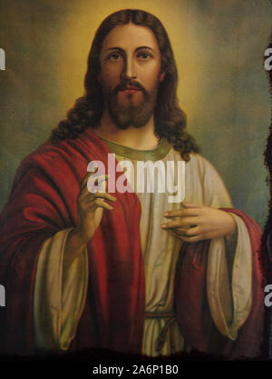Gesù Cristo icona ortodossa Foto Stock