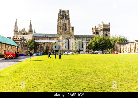 La Cattedrale di Durham, Durham Durham Couty, UK, Inghilterra, Durham, Cattedrale, cattedrali, la Chiesa Cattedrale di Cristo, la Beata Maria Vergine Foto Stock