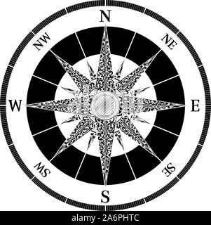 Compass Design vintage Illustrazione Vettoriale