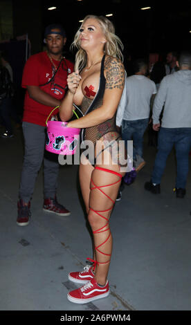 New Jersey, USA. 26 ott 2019. Ottobre 26, 2019 alison Avery frequentare Exxotica 2019 a New Jersey Convention & Exposition Center di Edison New Jersey . Credito: MediaPunch Inc/Alamy Live News Foto Stock