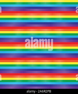 Linee arcobaleno colorato abstract rainbow gradiente dello sfondo Illustrazione Vettoriale