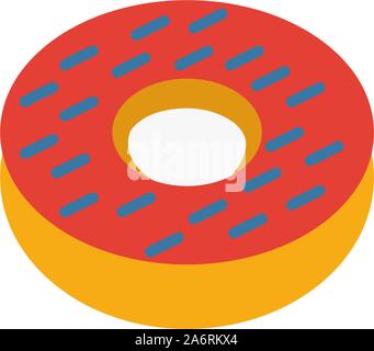 Cibo cinese e la relativa icona. Semplice elemento piano da un fast food collection. Creative cibo cinese icona per modelli, software e applicazioni Illustrazione Vettoriale