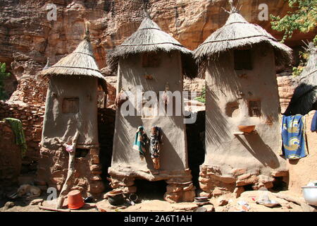 Paese Dogon : villaggio di Kundu Kikinu Foto Stock