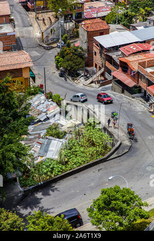 MEDELLIN, Colombia - 12 settembre 2019: vista a Medellin, Colombia. Medellin è la capitale della Colombia Antioquia montagnosa provincia e seconda grande Foto Stock