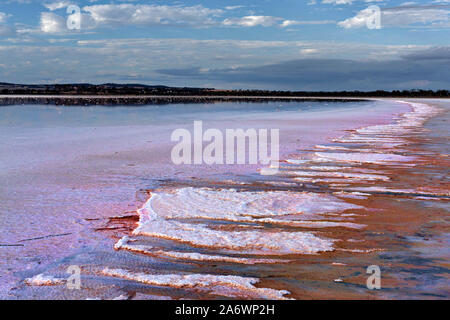 Il lago di Ninan, Salt Lake, Victoria Plains Western Australia Foto Stock