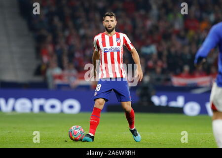 Madrid, Spagna. 26 ott 2019. Felipe (Atletico) Calcio/Calcetto : spagnolo "La Liga Santander' match tra Atletico de Madrid 2-0 Athletic Club Bilbao alla Wanda Metropolitano Stadium di Madrid in Spagna . Credito: Mutsu Kawamori/AFLO/Alamy Live News Foto Stock