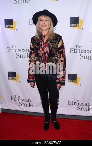 Beverly Hills, Stati Uniti d'America. 28 ott 2019. Rosanna Arquette a 'Il Sorriso Etrusco' Premiere al Writers Guild Theatre di Beverly Hills, la California il 28 ottobre 2019. Credito: David Edwards/media/punzone Alamy Live News Foto Stock