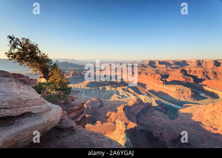 Stati Uniti d'America, Utah, Moab, Dead Horse Point State Park Foto Stock