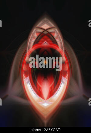 Illustrazione fatta con il volteggiare effetto per gli sfondi sfondi e sovrapposizioni Foto Stock