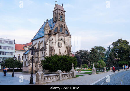 Kaplnka svateho Michala, St Michael's Chapel, Hlavna, Kosice, la Slovacchia Foto Stock