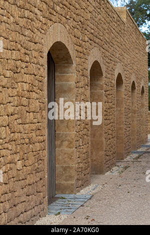 Annessi alla storica Hadspen House set in una tenuta di campagna, ora trasformato in hotel boutique chiamato Il Tritone nel Somerset, Regno Unito Foto Stock