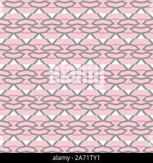 Seamless pattern vettoriali in forma geometrica stile ornamentale Illustrazione Vettoriale