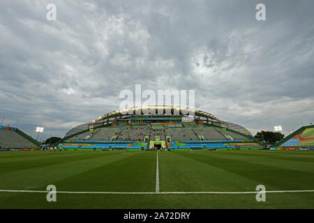 Il 29 ottobre 2019; Bezerrao Stadium, Brasilia, Distrito Federal, Brasile; FIFA U-17 World Cup Brasile 2019, Angola contro il Canada; vista generale di Bezerrao Stadium - uso editoriale Foto Stock