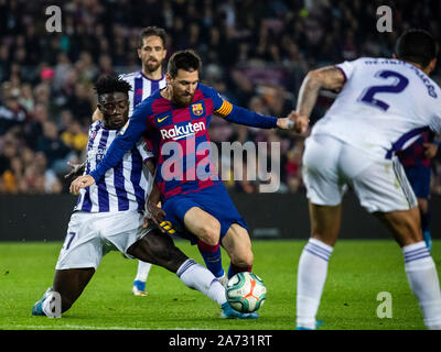 Barcellona, Spagna. 30 ott 2019. FC Barcellona il Provveditore compete durante La Liga match tra FC Barcelona e Real Valladolid a Barcellona, Spagna, Ottobre 30, 2019. Credito: Joan Gosa/Xinhua/Alamy Live News Foto Stock