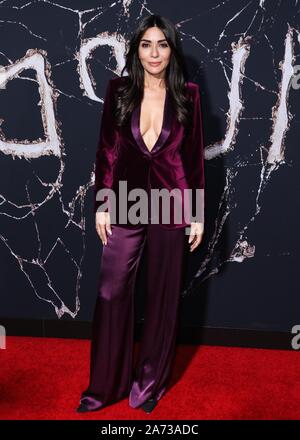 WESTWOOD, Los Angeles, California, Stati Uniti d'America - 29 ottobre: attrice Marisol Nichols arriva a Los Angeles prima della Warner Bros Foto' 'Dottore dormire" tenutasi presso il Westwood Regency teatro di Ottobre 29, 2019 a Westwood, Los Angeles, California, Stati Uniti. (Foto di David Acosta/Image Press Agency) Foto Stock