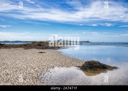 Gorad Beach, TREARDDUR BAY, Valley, Anglesey, Galles del Nord Foto Stock