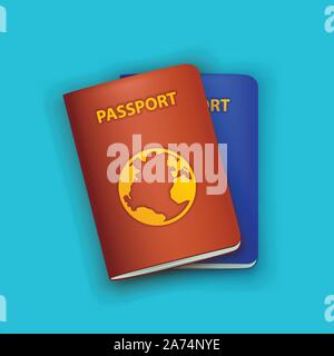 Passare di nuovo blu 2 Illustrazione Vettoriale