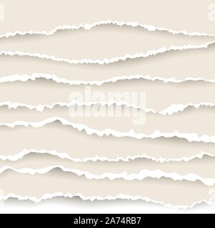 Carta set torned Illustrazione Vettoriale