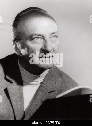 Kurt Hoffmann, deutscher direttore cinematografico, Deutschland ca. 1960. Film tedesco direttore Kurt Hoffmann, Germania ca. 1960. Foto Stock