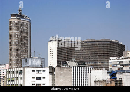 Edificio Itália, Edificio Copan, São Paulo, Brasile Foto Stock