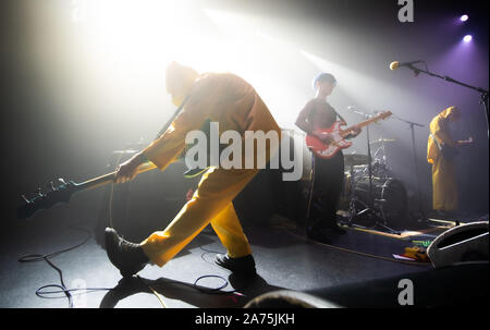 Copenhagen, Danimarca. 29 ott 2019. La band inglese WOOZE esegue un concerto dal vivo a VEGA in Copenhagen. (Photo credit: Gonzales foto/Joe MIller/Alamy Live News). Foto Stock
