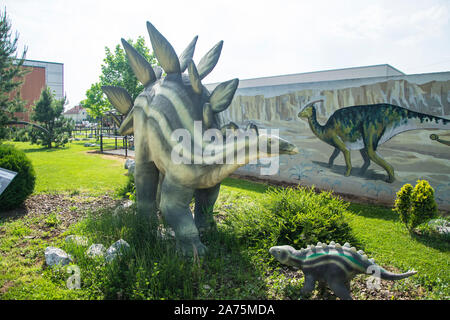 SVILAJNAC, SERBIA - Luglio 2018: raccolta di reperti presso il Museo Naturalistico Svilajnac, Serbia. Foto Stock