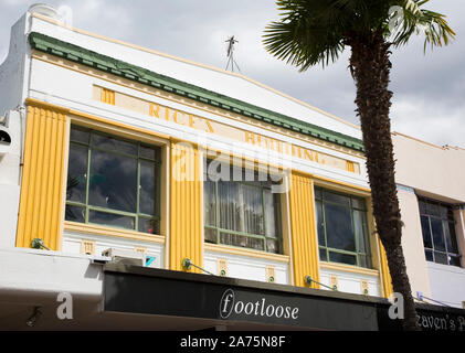 NAPIER ,l'ART DECO CITY,NUOVA ZELANDA Foto Stock