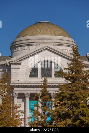WASHINGTON, DC, Stati Uniti d'America - lo Smithsonian, il Museo Nazionale di Storia Naturale, esterno. Foto Stock