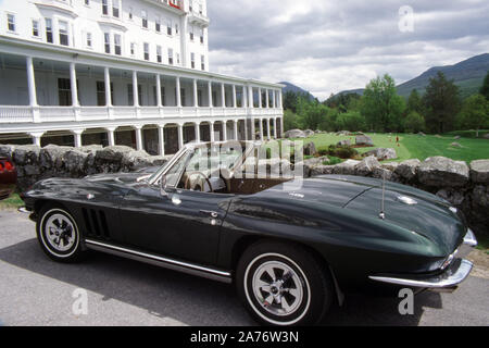 1965 Corvette - White Mountains, New Hampshire - USA Foto Stock