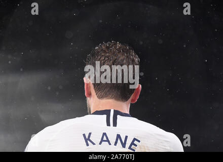 Londra, Inghilterra - Novembre 10, 2018: Harry Kane del Tottenham mostrato durante il 2018/19 Premier League tra Crystal Palace e Tottenham Hotspur a Selhurst Park. Foto Stock