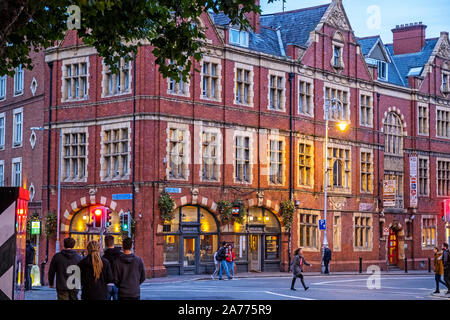 Lord Edward Street Dublin, Irlanda Foto Stock