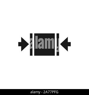 La fascetta come indicato. Illustrazione Vettoriale, design piatto. Illustrazione Vettoriale