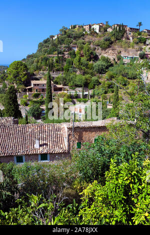 L'artista village Deia, Maiorca, isole Baleari, Spagna Foto Stock