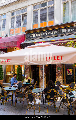 Originale di American Bar, progettato da Adolf Loos, città vecchia, Vienna, Austria Foto Stock