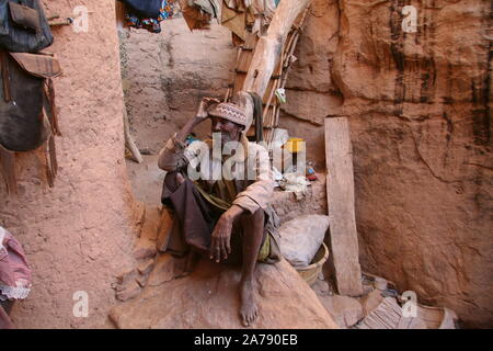 Paese Dogon : villaggio di Yougo Dogorou Foto Stock