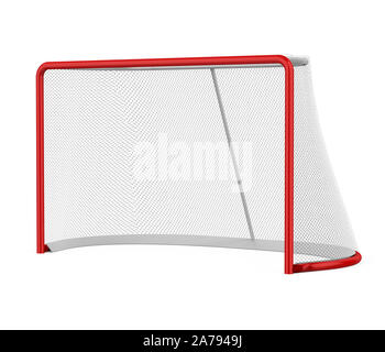 Hockey gate isolato Foto Stock