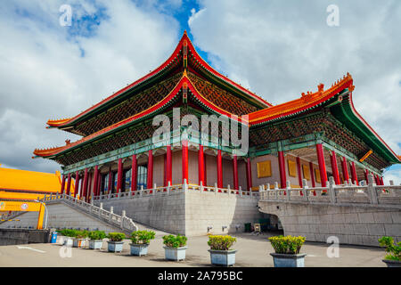 Il Teatro Nazionale è un edificio situato in Piazza della Libertà in Taipei, Taiwan Foto Stock