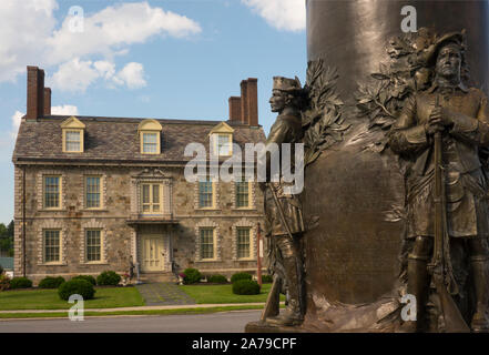 Ticonderoga Historical Society New York Foto Stock