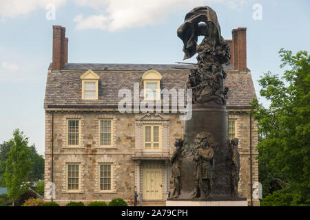 Ticonderoga Historical Society New York Foto Stock