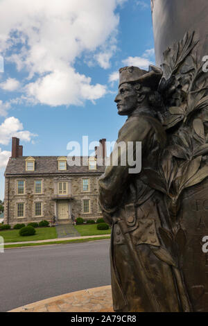 Ticonderoga Historical Society New York Foto Stock