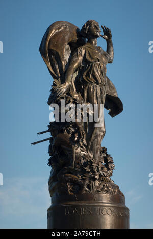 Monumento alla libertà a Ticonderoga New York Foto Stock