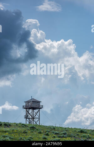 Red Hill Lookout, Wallowa - Whitman National Forest, Oregon. Foto Stock