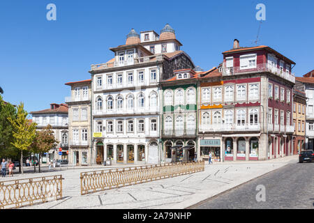 Largo do La Fontaine, Guimarães, Portogallo Foto Stock