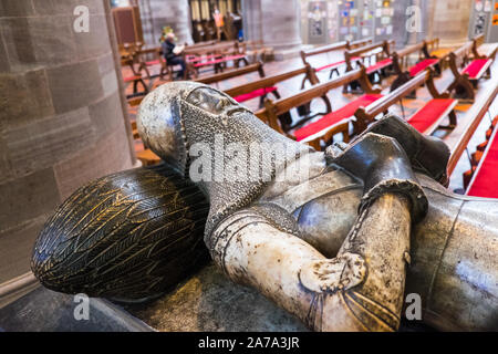 Hereford cattedrale,Hereford,Cattedrale,county,città,a,l'Inghilterra,inglese,vicino,Galles,Welsh,confine,Herefordshire,UK,GB,Gran Bretagna,British Foto Stock