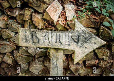 Harcourt Arboretum (Università di Oxford nel Regno Unito. Foto Stock