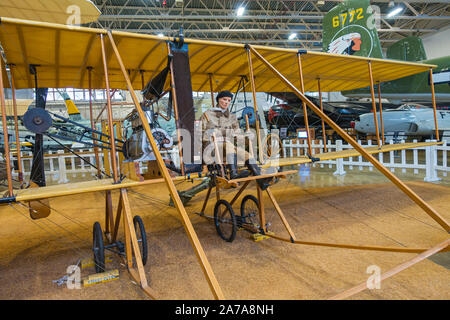 Utah, Hill Air Force Base, Hill Museo Aerospaziale, Wright Flyer Foto Stock