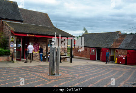 Bosworth Battlefield Heritage Centre, Ambion Lane, Sutton Cheney, Nuneaton, Lincolnshire, Regno Unito Foto Stock