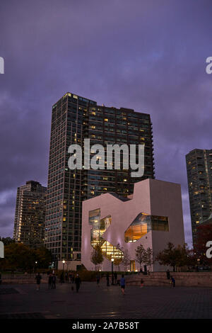 Cacciatori libreria comunitaria, progettato da Steven Holl Architects Foto Stock