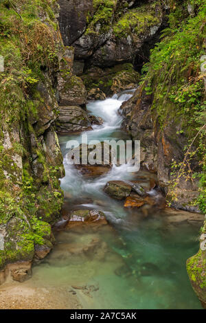 Orrido Gilfenklamm vicino a Vipiteno (Vipiteno), Alto Adige Foto Stock