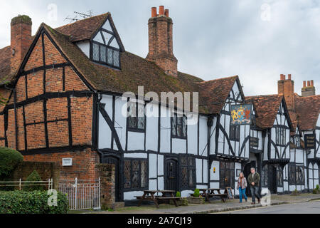 Kings Arms Hotel sulla strada alta in Amersham Città Vecchia, Buckinghamshire, UK Foto Stock